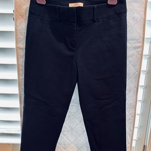 Loft brand straight leg, ankle cropped chinos.